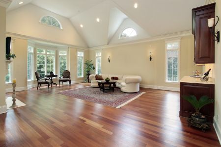 Professional hardwood floor cleaning